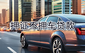 德宏押证不押车贷款
